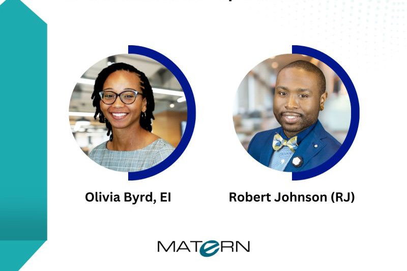 Matern Professional Engineering Promotes Two Key Team Members to Project Manager 