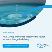 ACE and EIC welcome Water Paper as step-change in delivery