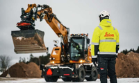 Leica Geosystems expands 3D machine control compatibility options for Caterpillar Next Gen Wheeled Excavators