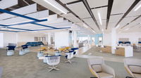 Firm seamlessly integrates study, career and social spaces through connected, collaborative environments 