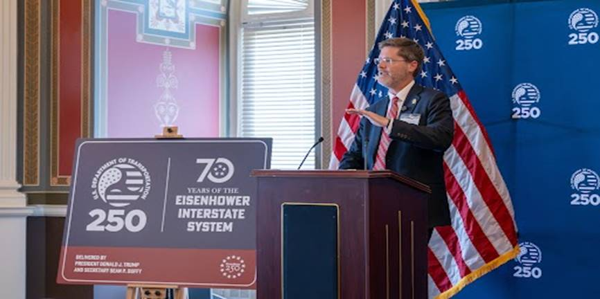 Trump’s Transportation Department Celebrates 70 Years of American Interstates