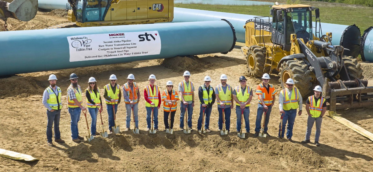 STV Celebrates Groundbreaking of Oklahoma’s Largest Water Infrastructure Project